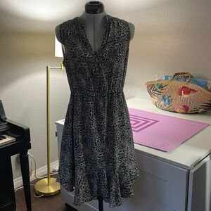 Rebecca Taylor Abstract Printed Dress Size 6